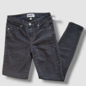 NWOT Page Verdugo Ankle Black Skinny Jeans 25